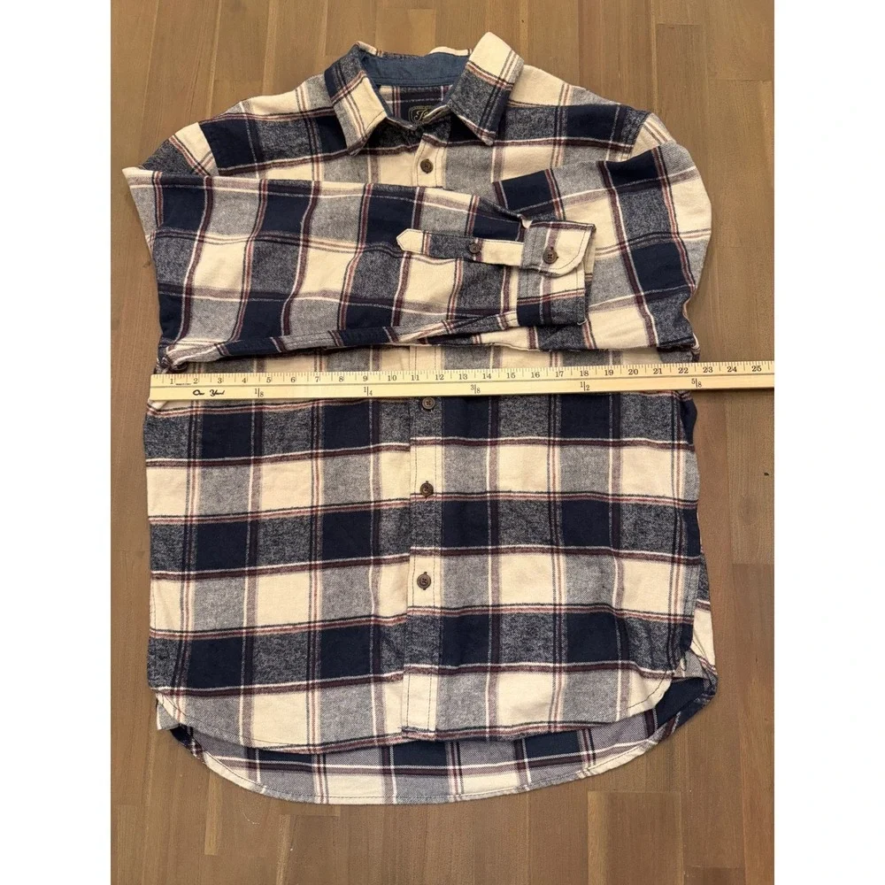 Jachs MFG Heritage Flannel Shirt Mens XL Plaid‎ Classic Styling